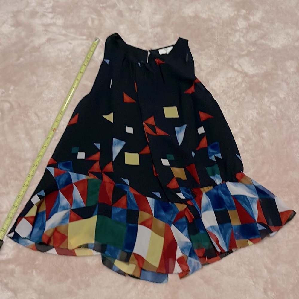 Joie 💯 % Silk Drop Waist Racer Top XS